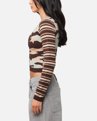 XXIII Women's Florence Knit Jumper Camo