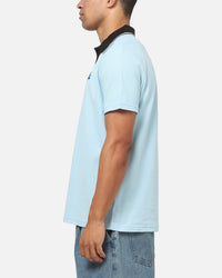 Bleacher Athletic Cronulla-Sutherland Sharks NRL Adult Golf Polo T-Shirt Light Blue