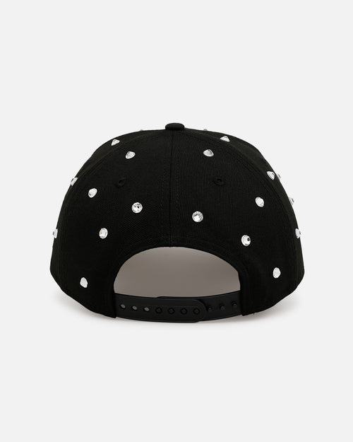 New Era New York Yankees 'Black Satin Hearts' 9FORTY A-Frame Snapback Black