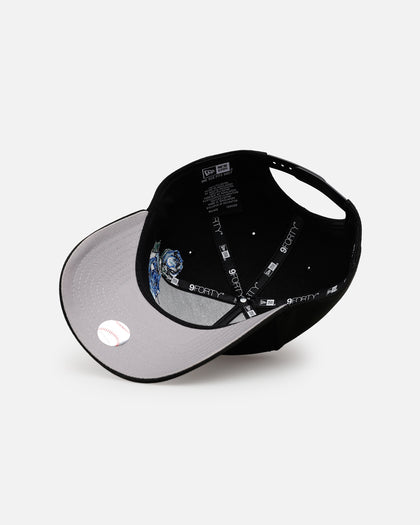 New Era Los Angeles Dodgers 'Blue Rose' 9FORTY A-Frame Snapback Black/Blue