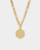 Raising Hell Women's Letter Anklet Gold