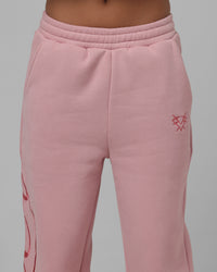Loiter Women's In Script Sweat Pants Orchid Pink