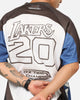 Mitchell & Ness Los Angeles Lakers Warehouse Rave Jersey White/Brown