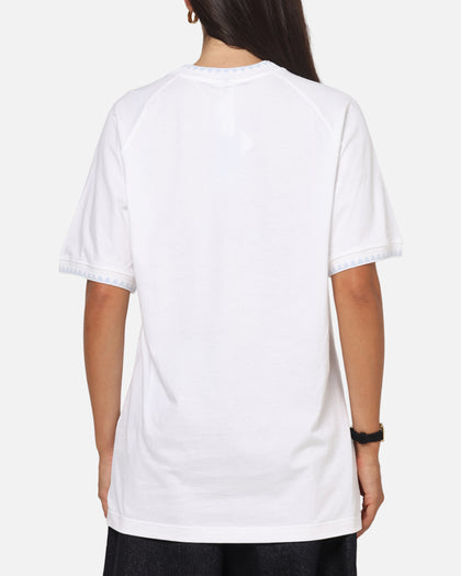 Adidas Chest Stripes Engineered T-Shirt White