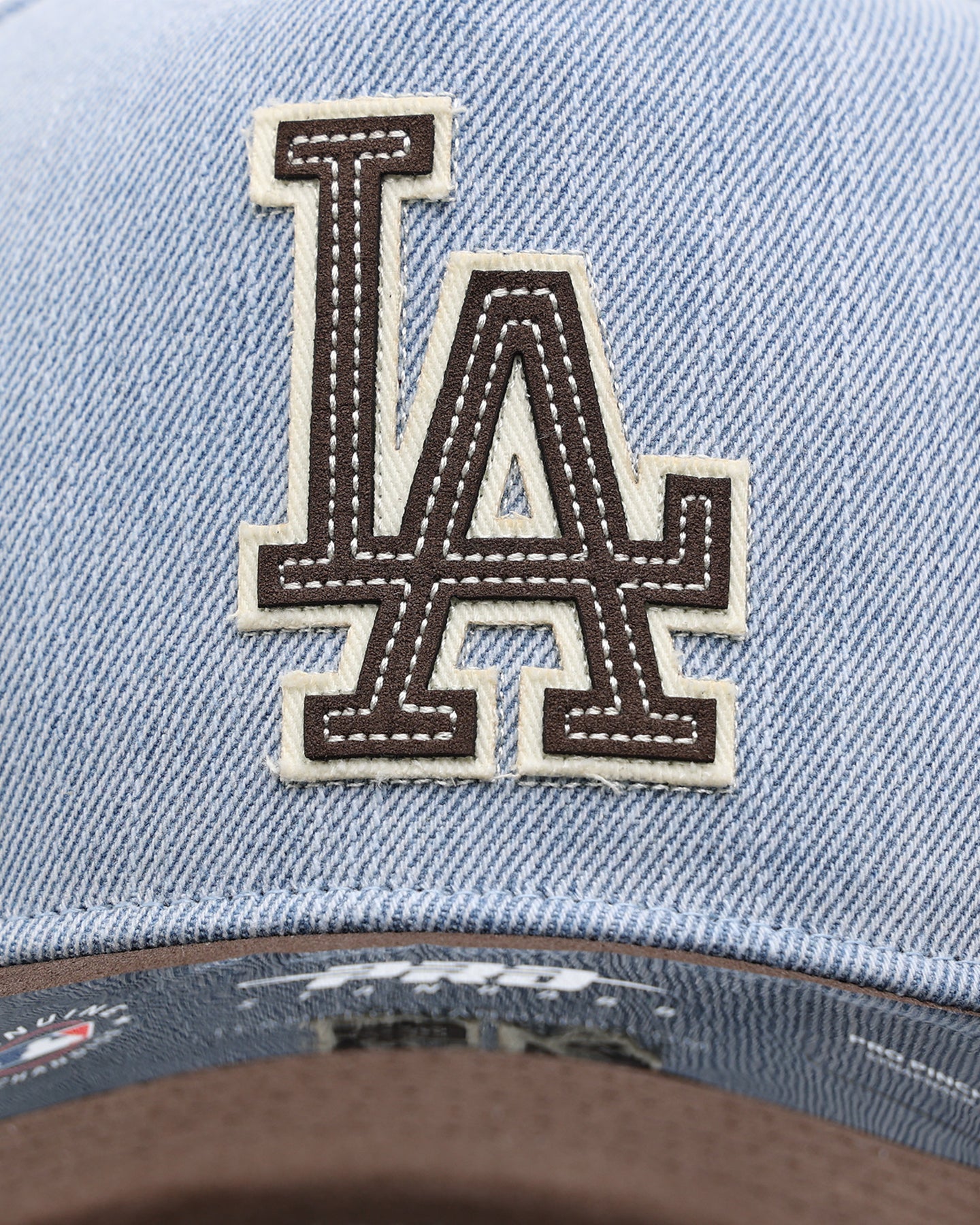 Pro Standard Los Angeles Dodgers 'Denim Suede' Pro Pinch Strapback