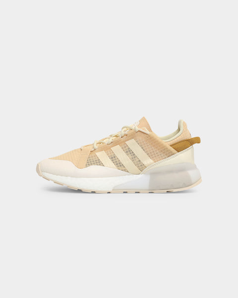 アン クリーム Adidas Women's ZX 2K Boost Pure Halo Amber/Halo Ivory/Cream White