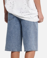 XXIII Women's Low Rider Jorts Blue Denim