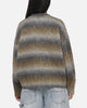 Carre Ombre Knitted Jumper Brown Stripe