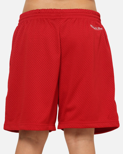 Mitchell & Ness Kansas City Chiefs Arch Script Shorts Red