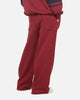 Carre Varsity Track Pants Burgundy
