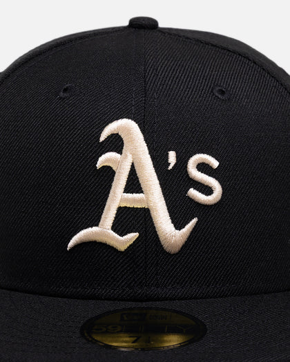 New Era Oakland Athletics 'Wool' 59FIFTY Fitted Black