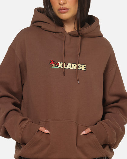 X-Large Mushroom Hoodie Cocoa