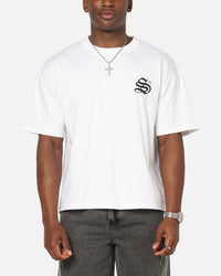 Saint Morta Shadow Mark T-Shirt White