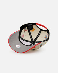 New Era New York Mets Summer Flowers 3.0 9FORTY A-Frame Snapback Pink