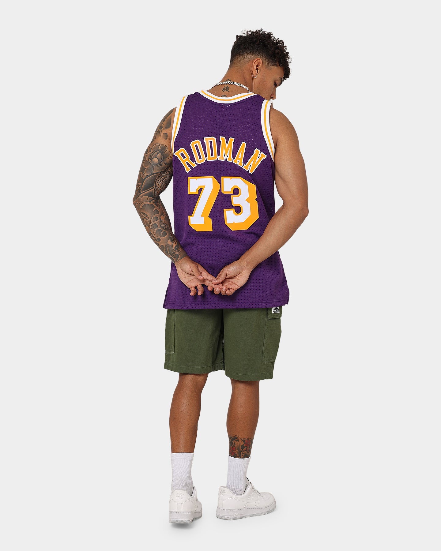 Mitchell & Ness Los Angeles Lakers Dennis Rodman #73 '98-'99 Road