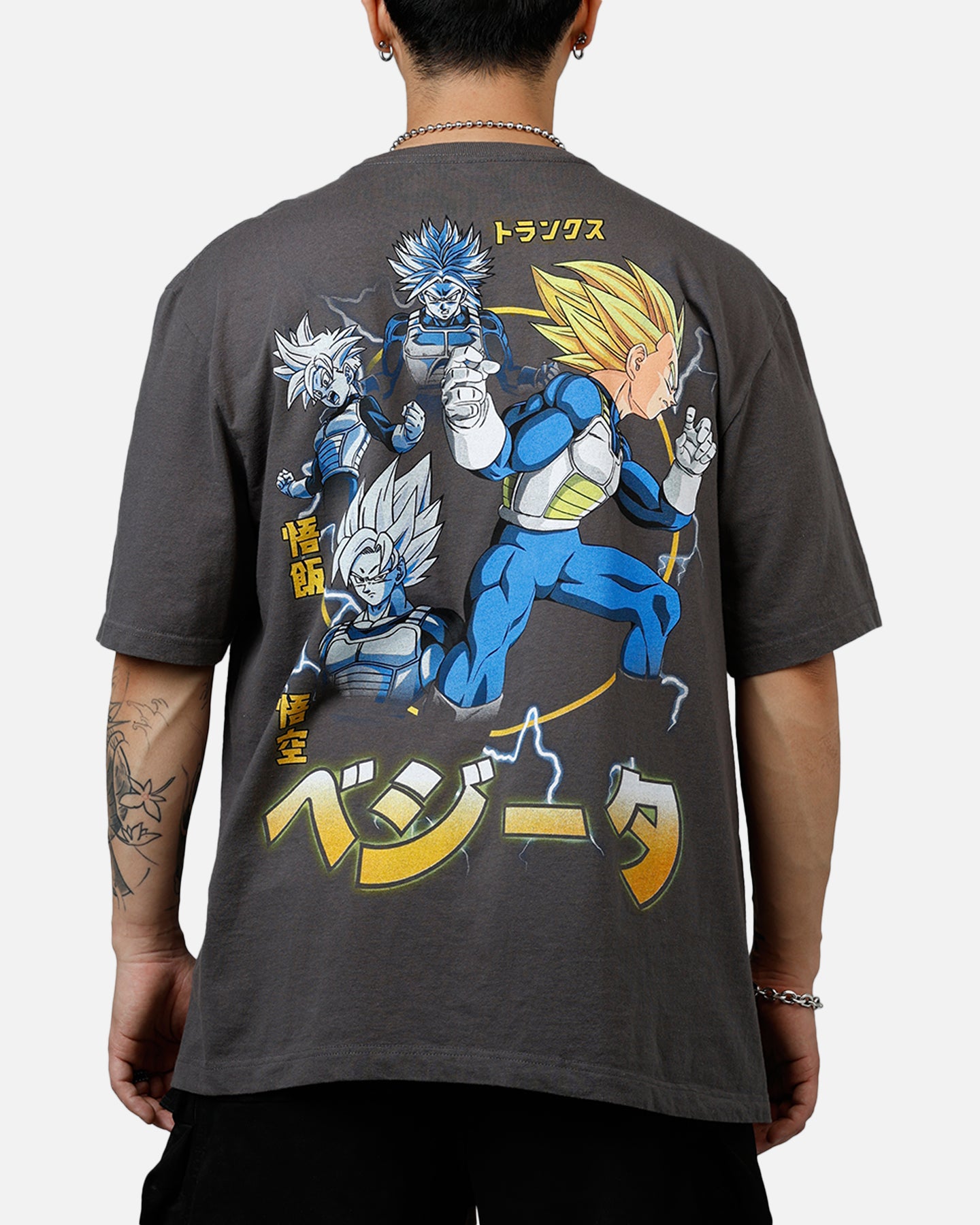 Bioworld Dragon Ball Z Cell Games Saga Vegeta T-Shirt Pepper
