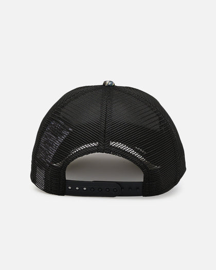 New Era Los Angeles Chargers 'Black Floral Tapestry' 9FORTY A-Frame Trucker Snapback Tapestry