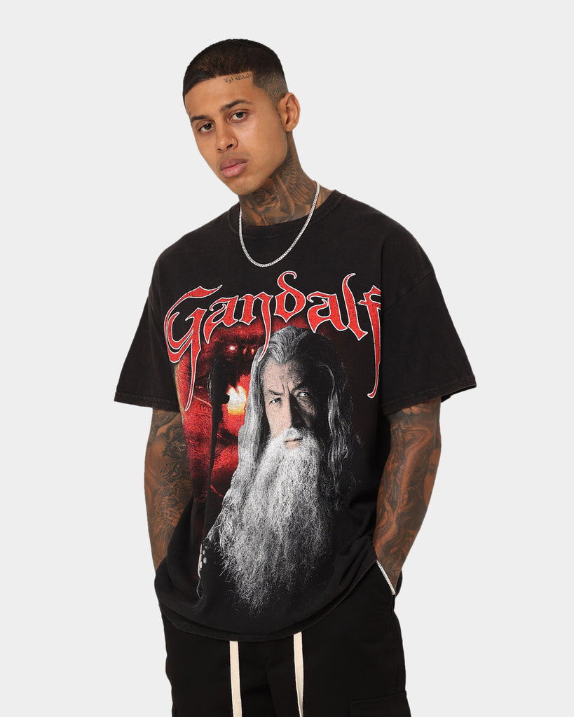 73Studio X The Lord Of The Rings Gandalf Vintage T-Shirt Black 73Studio X The Lord Of The Rings Gandalf Vintage T-Shirt Black