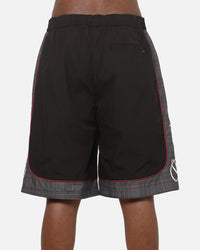 Carre Script Boardshorts Black/White