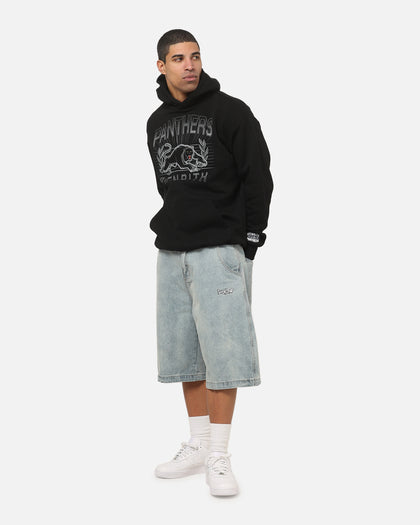 Bleacher Athletic Penrith Panthers NRL Adult Club Wreath Hoodie Black