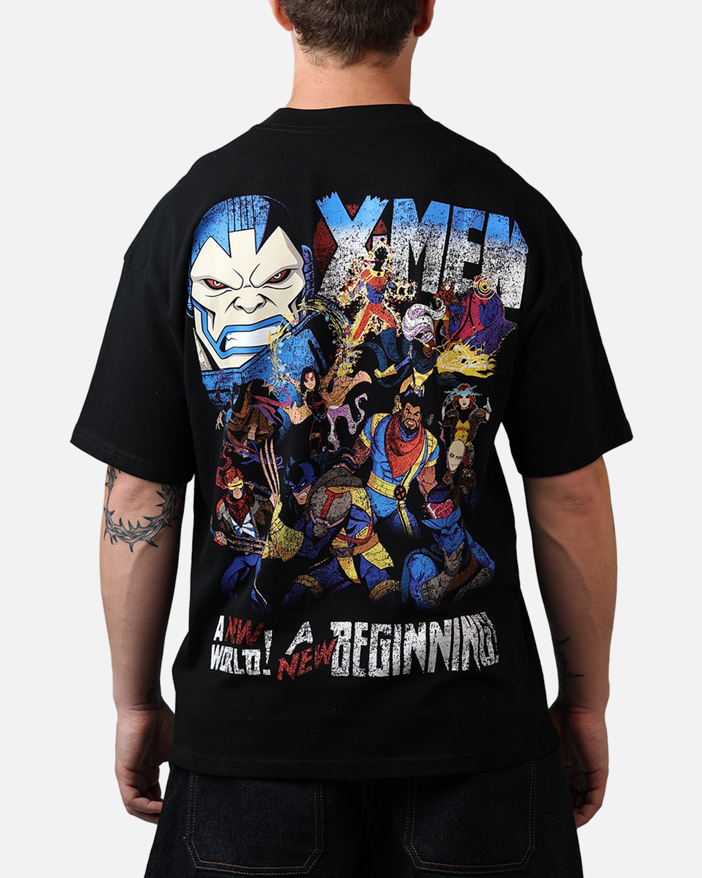 73Studio Marvel X-Men Previously On X-Men T-Shirt Black | Culture