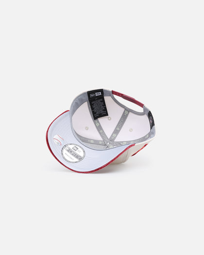 New Era Houston Astros 'Premium Corduroy Velvet' 9FORTY A-Frame Snapback Chrome White/Cardinal