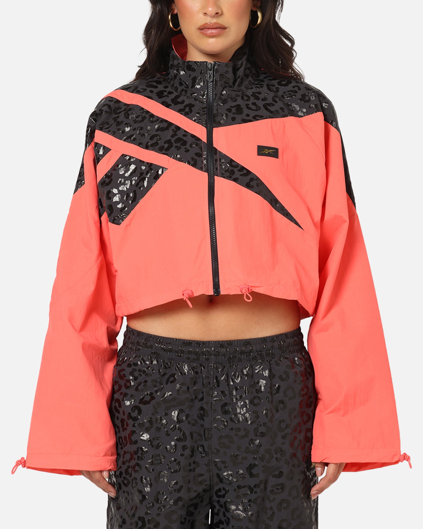 Reebok X Angel Reese Women's Vector Track Jacket Coral | Culture