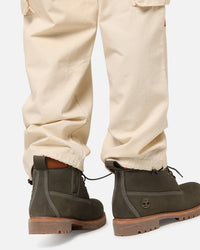 Carre Patchwork Cargo Jogger Cream