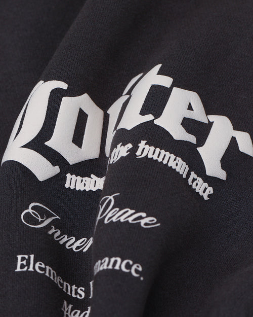 Loiter Art Studio Trackpants Charcoal