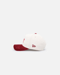New Era Houston Astros 'Premium Corduroy Velvet' 9FORTY A-Frame Snapback Chrome White/Cardinal