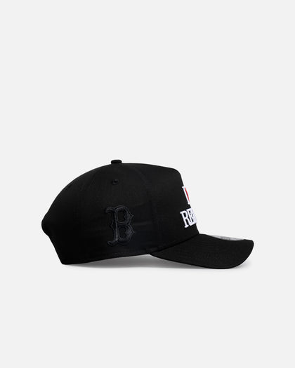 New Era Boston Red Sox 'Lovers' 9FORTY A-Frame Snapback Black