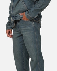 Dickies Thomasville Straight Leg Jeans Khaki Tinted Blue