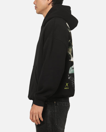 73Studio X Halo Logo Hoodie Black