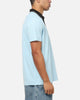 Bleacher Athletic Cronulla-Sutherland Sharks NRL Adult Golf Polo T-Shirt Light Blue