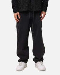 XXIII Tie Lace Baggy Jeans Black Stonewash