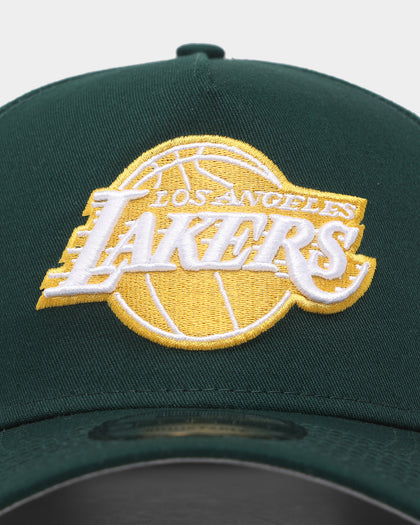 New Era Los Angeles Lakers 'Green And Gold' 9FORTY A-Frame Snapback Green/Gold