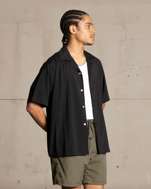 Saint Morta Villa Short Sleeve Shirt Black
