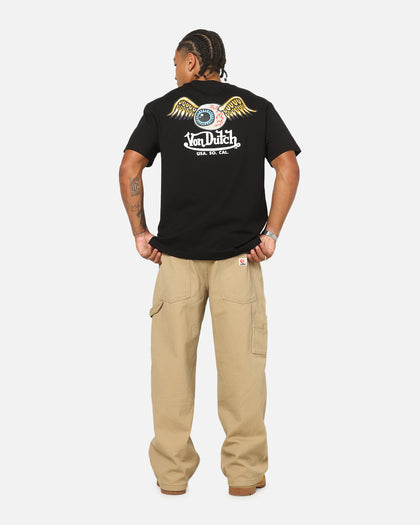 Von Dutch Flying Eyeball T-Shirt Black