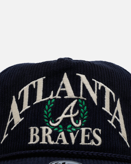 47 Brand Atlanta Braves 'Pitchout' 47 Hitch Corduroy Snapback Navy