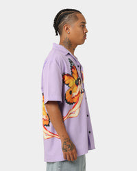 Playboy By CK Butterfly Party Shirt Purple