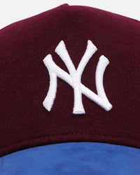 47 Brand New York Yankees 'Autumn Tones' Offside Snapback Maroon