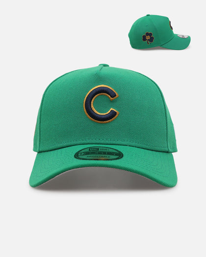 New Era Chicago Cubs 'College Crossover' Notre Dame Fighting Irish 9FORTY A-Frame Snapback Green