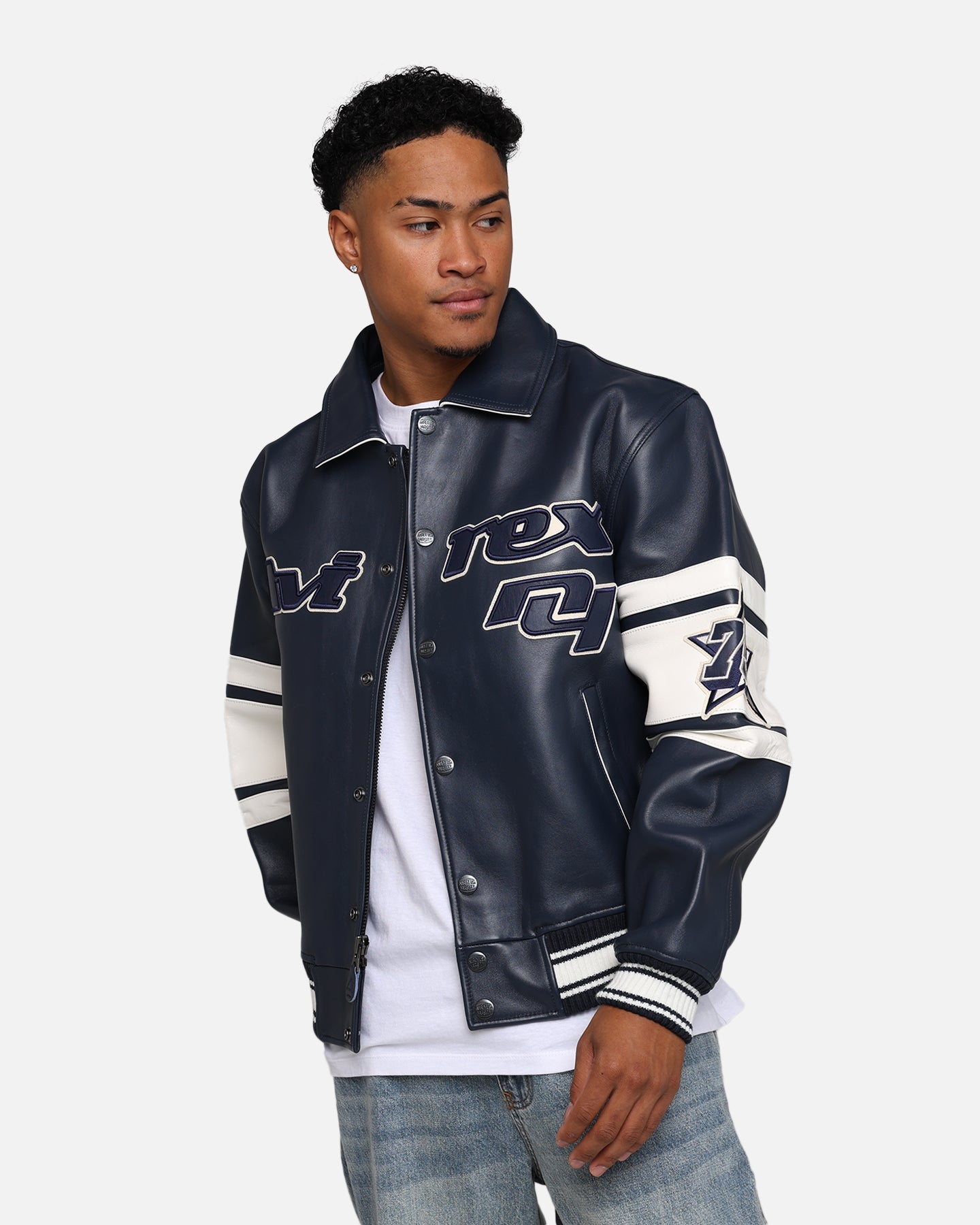 Avirex Bronx Jacket Varsity Blue | Culture Kings US