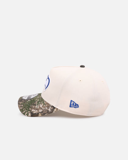 New Era Seattle Seahawks 'Realtree Visor' 9FORTY A-Frame Snapback Cream/Camo