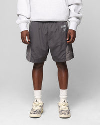 Loiter Subculture Panel Shorts Charcoal