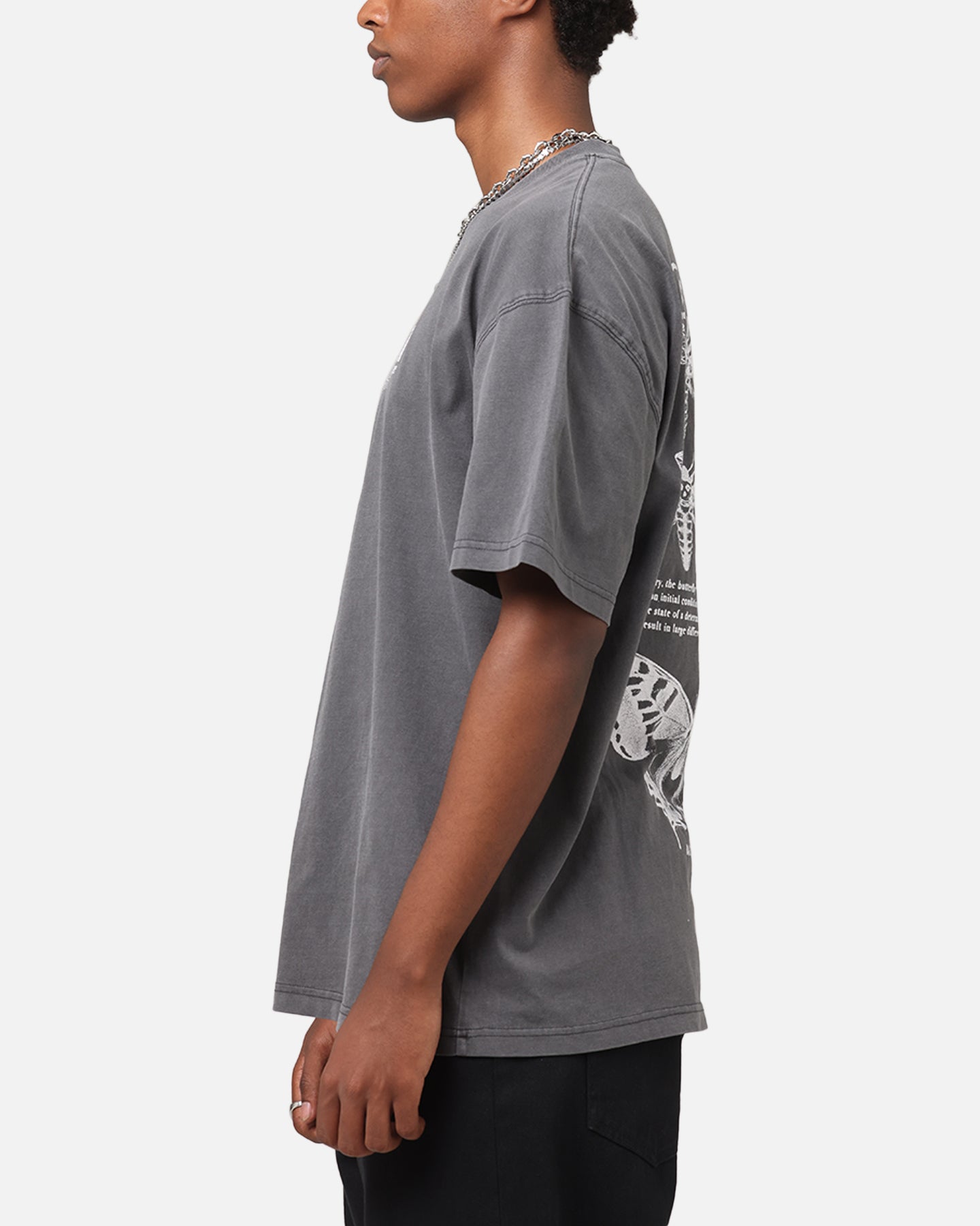 Rats Get Fat Butterfly Effect T-Shirt Charcoal | Culture Kings US