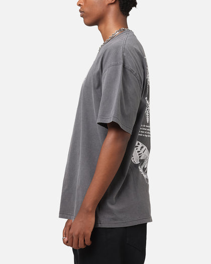 Rats Get Fat Butterfly Effect T-Shirt Charcoal