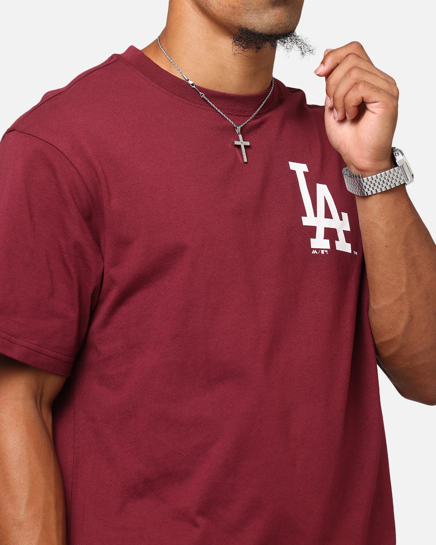 Majestic Athletic Los Angeles Dodgers Cassell Wordmark T-Shirt