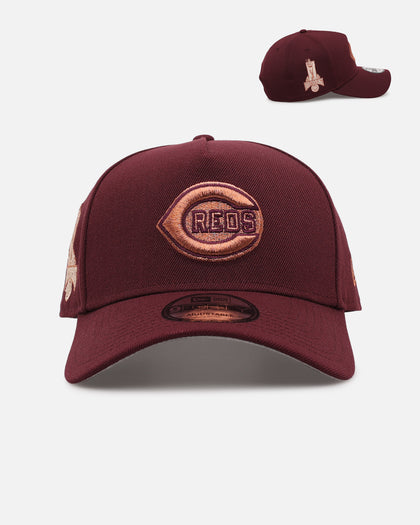 New Era Cincinnati Reds 'Penny' 9FORTY A-Frame Snapback Maroon