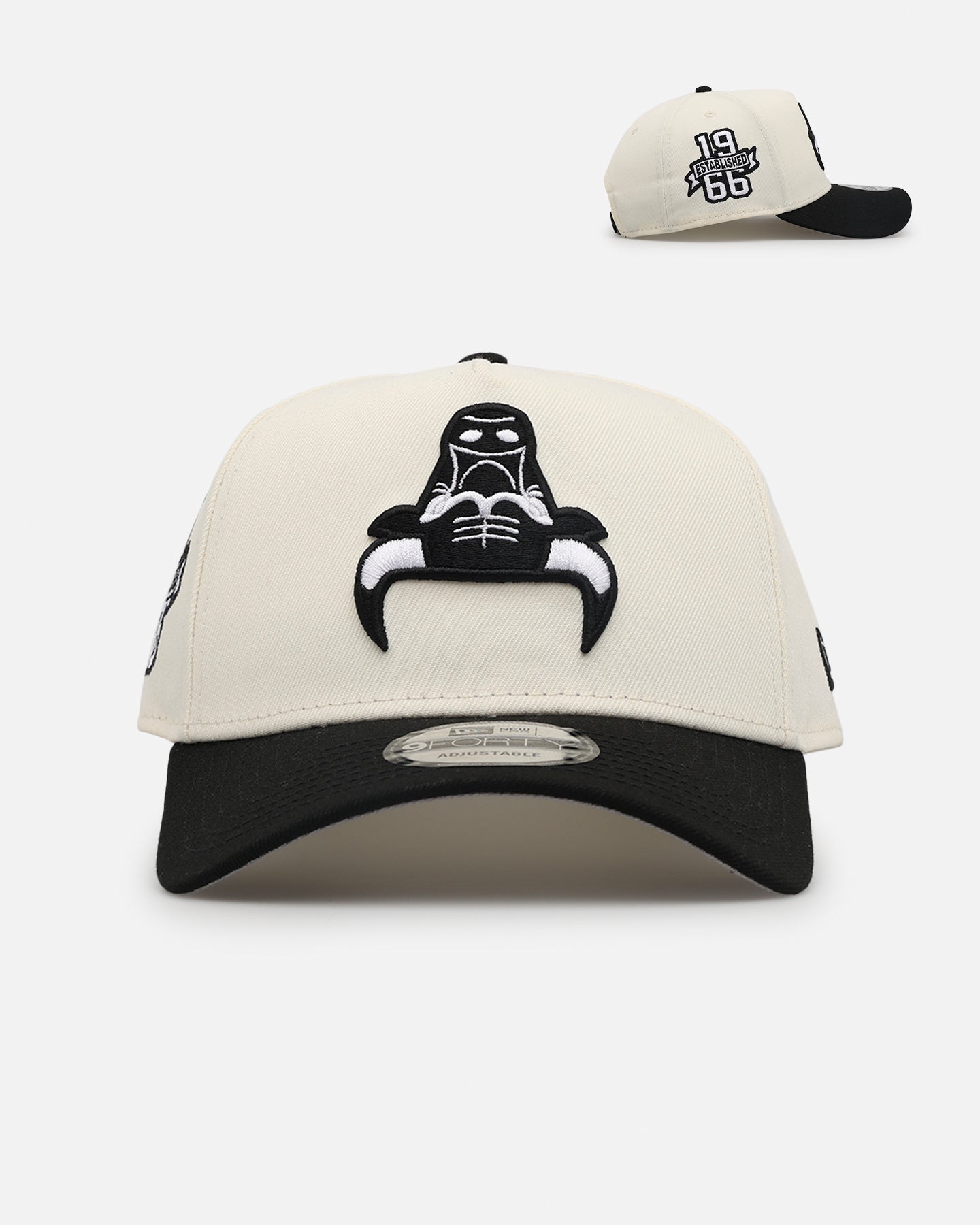 New Era Chicago Bulls 'Chrome Black Upside Down Logo' 9FORTY A